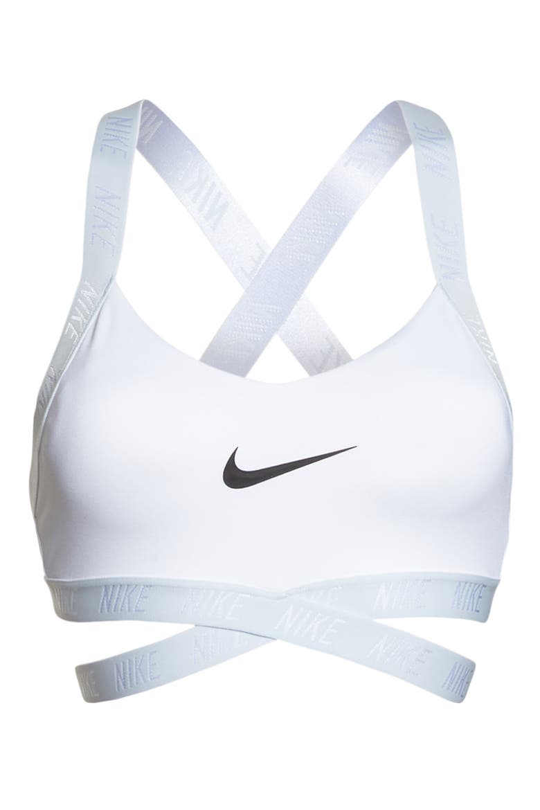Indy Logo Bra, Alternate, color, BLACK/ BLACK/ WHITE/ WHITE