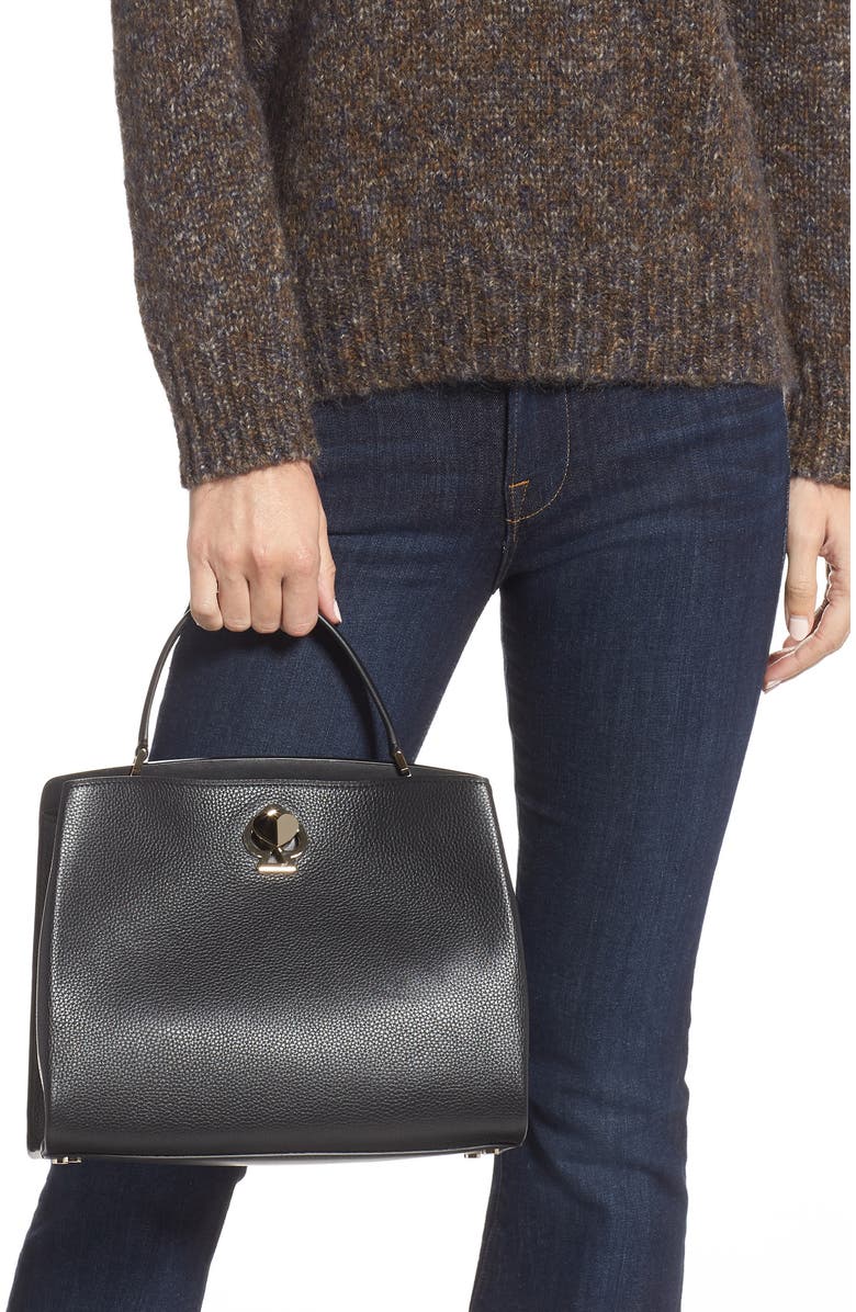 Kate Spade New York medium romy leather satchel, Alternate, color,