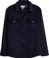 Nordstrom Wool Blend Shirt Jacket