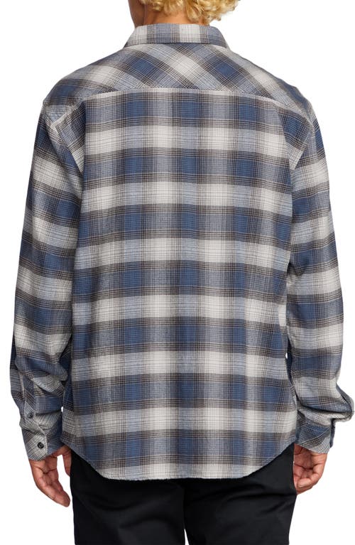 Billabong Coastline Cotton Flannel Button-up Shirt In Multi