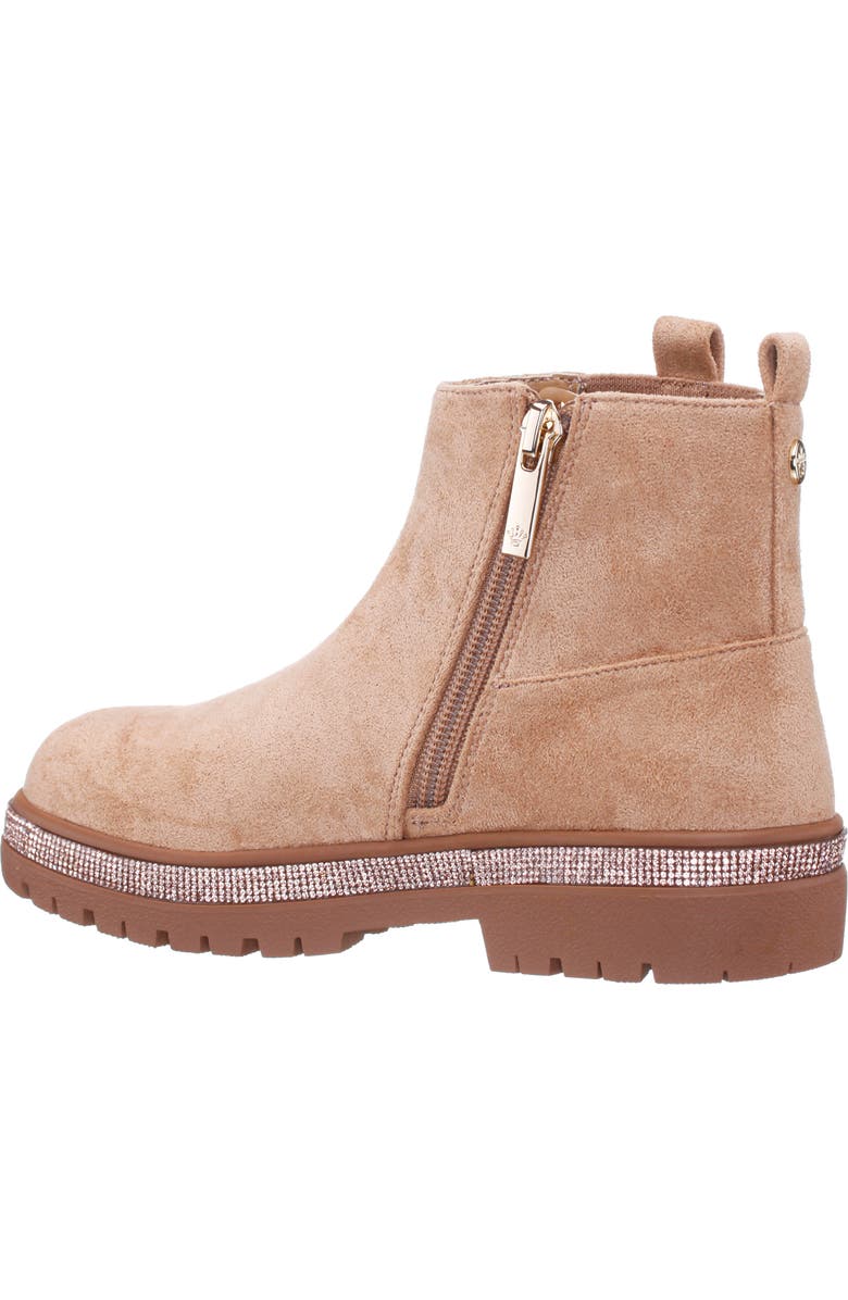 Nina Kids' Evan Bootie, Alternate, color, Tan Microsuede