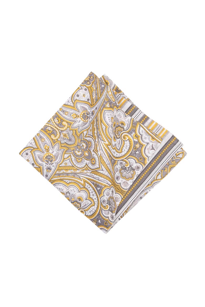 Shay Damask Napkin, Set of 6, Alternate, color, Orange