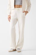 GUESS Calista Logo Embellished Wide Leg Pants