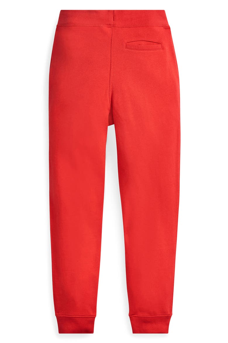 Kids' Fleece Joggers, Alternate, color, RL 2000 RED