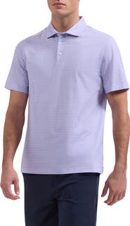 Bugatchi Victor OoohCotton® Palm Tree Print Polo