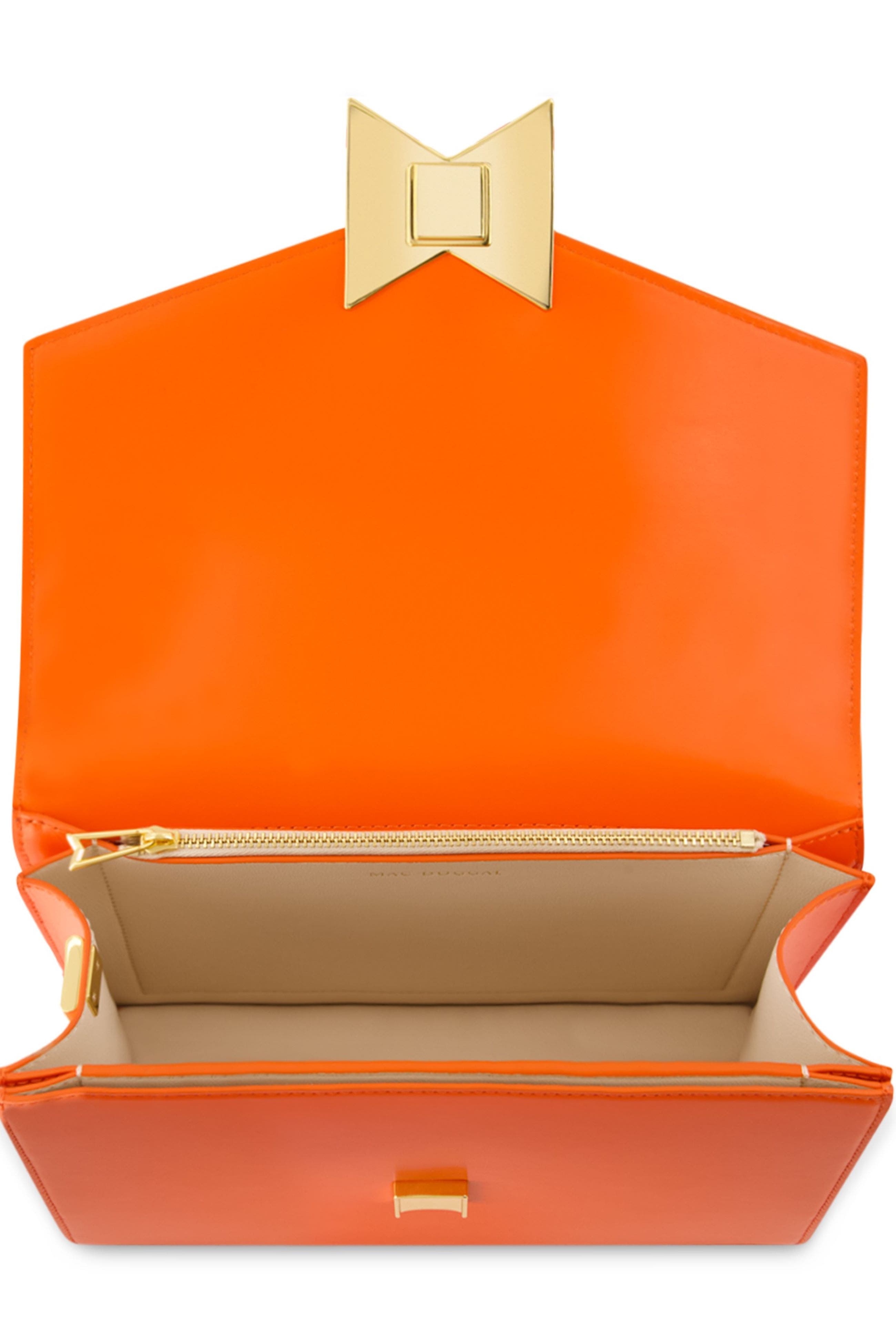 Classic Leather Medium Size Shoulder Bag, Alternate, color, Sunset