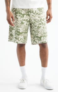 Vans Pixel Camo Cotton Canvas Shorts
