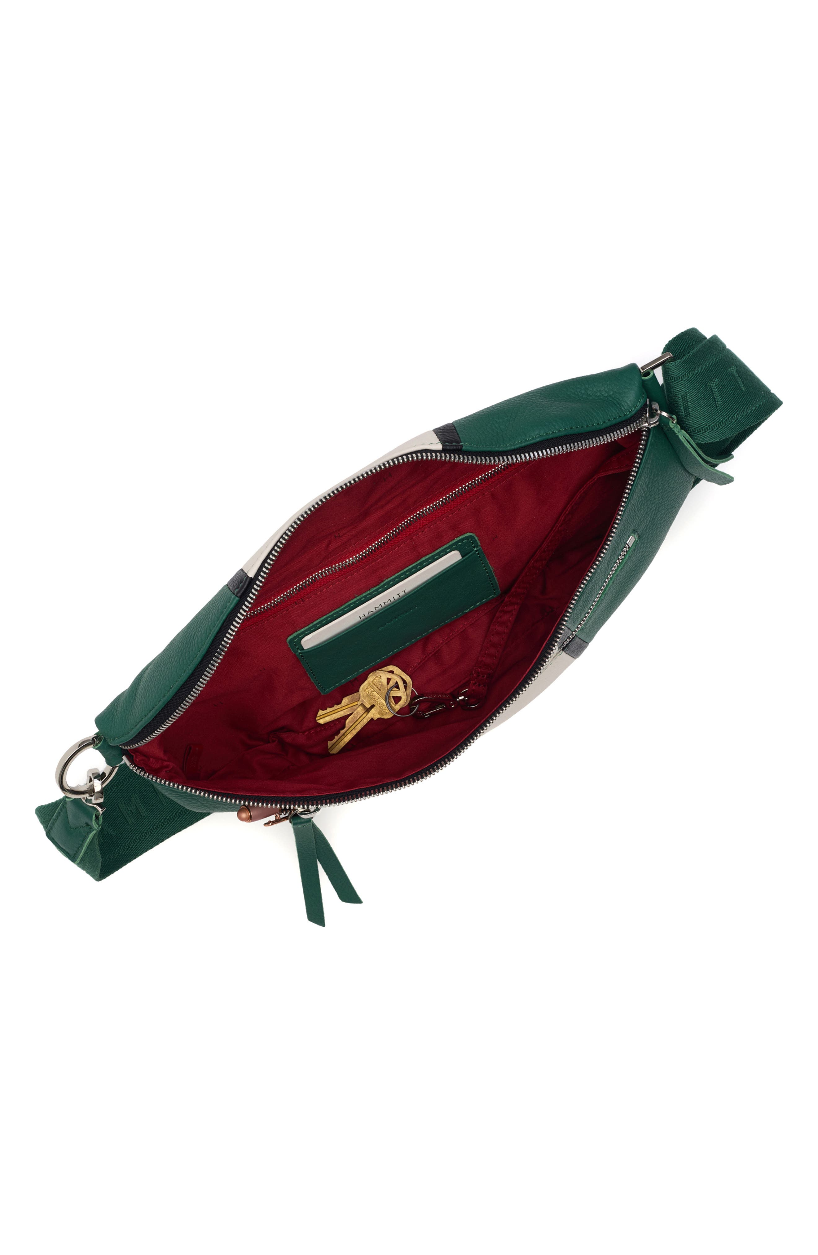 HAMMITT Charles Large Leather Crossbody Bag, Alternate, color, 