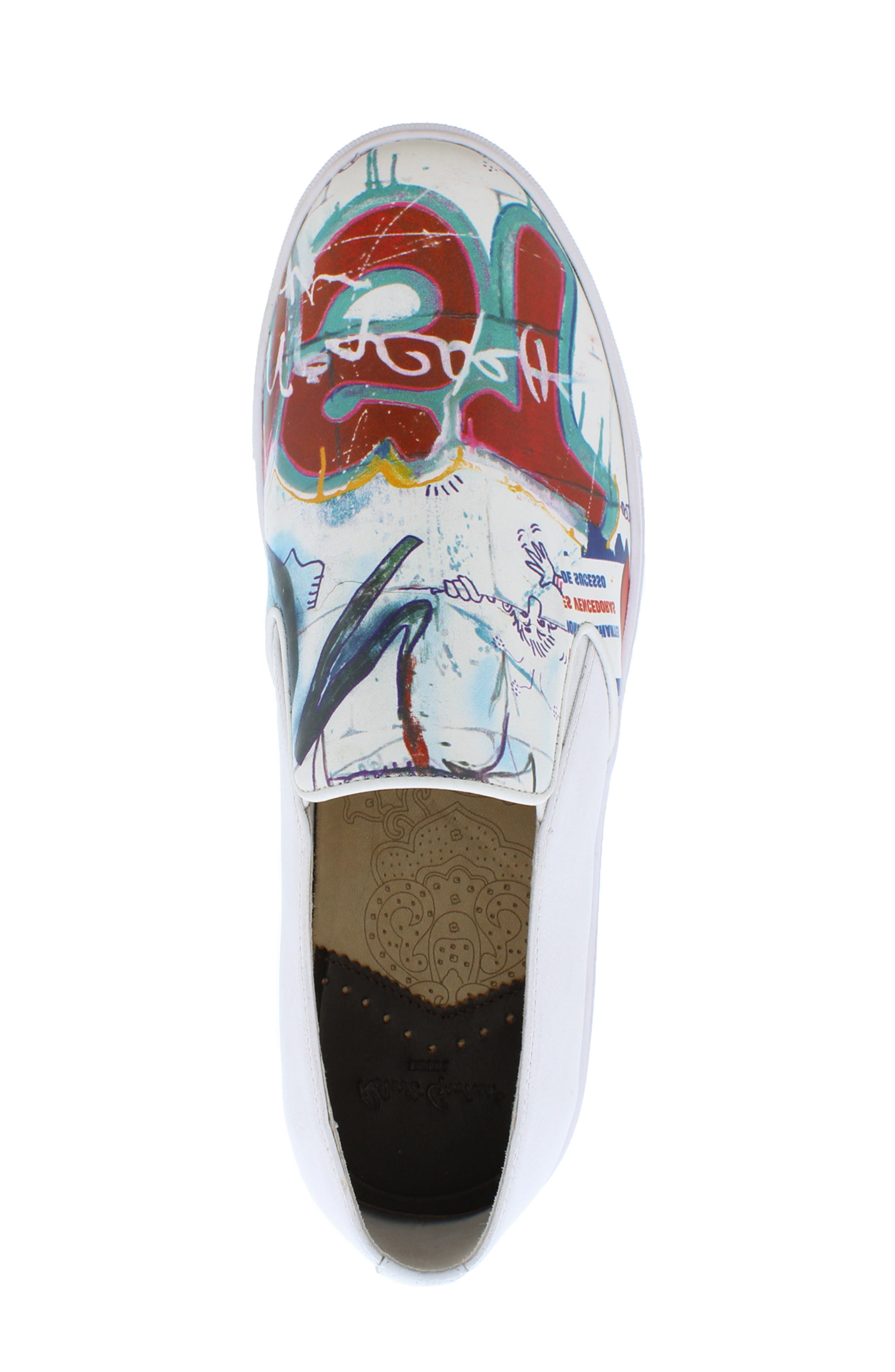 Robert Graham Grand Stand Slip-On Sneaker, Alternate, color, 