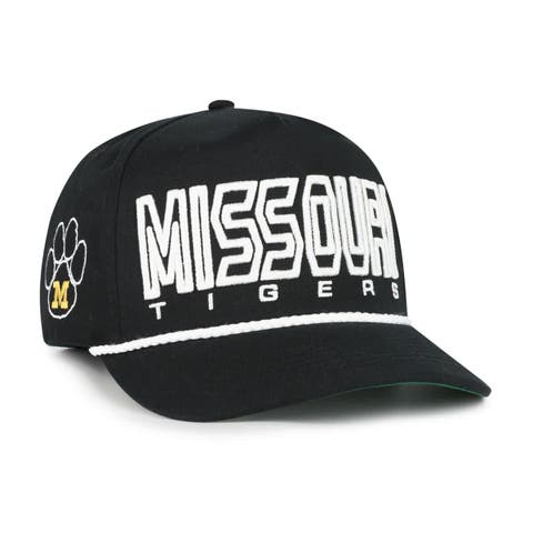Youth '47 Black Missouri Tigers Byline Hitch Adjustable Hat