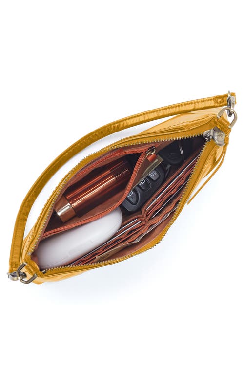 Hobo Darcy Convertible Leather Crossbody Bag In Yellow