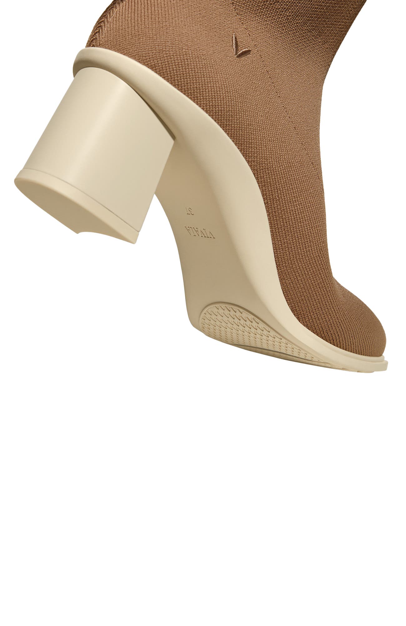 Almond-Toe Running Heel Boots, Alternate, color, Brown