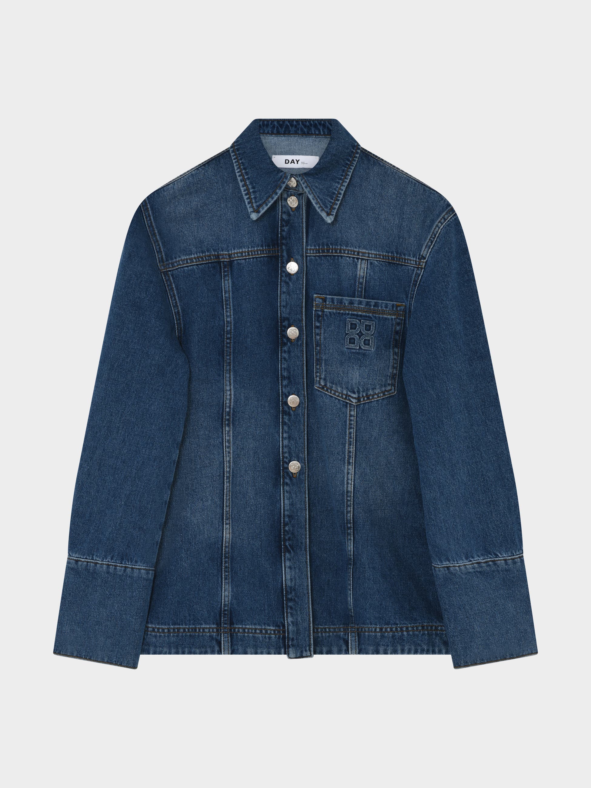 Ludmilla Medium Wash Denim Jacket - image 2