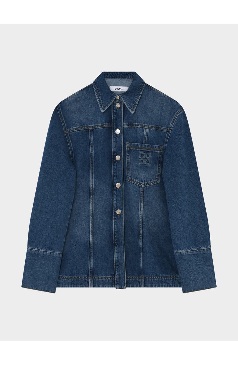 Day Ludmilla Medium Wash Denim Jacket, Alternate, color, Medium Blue