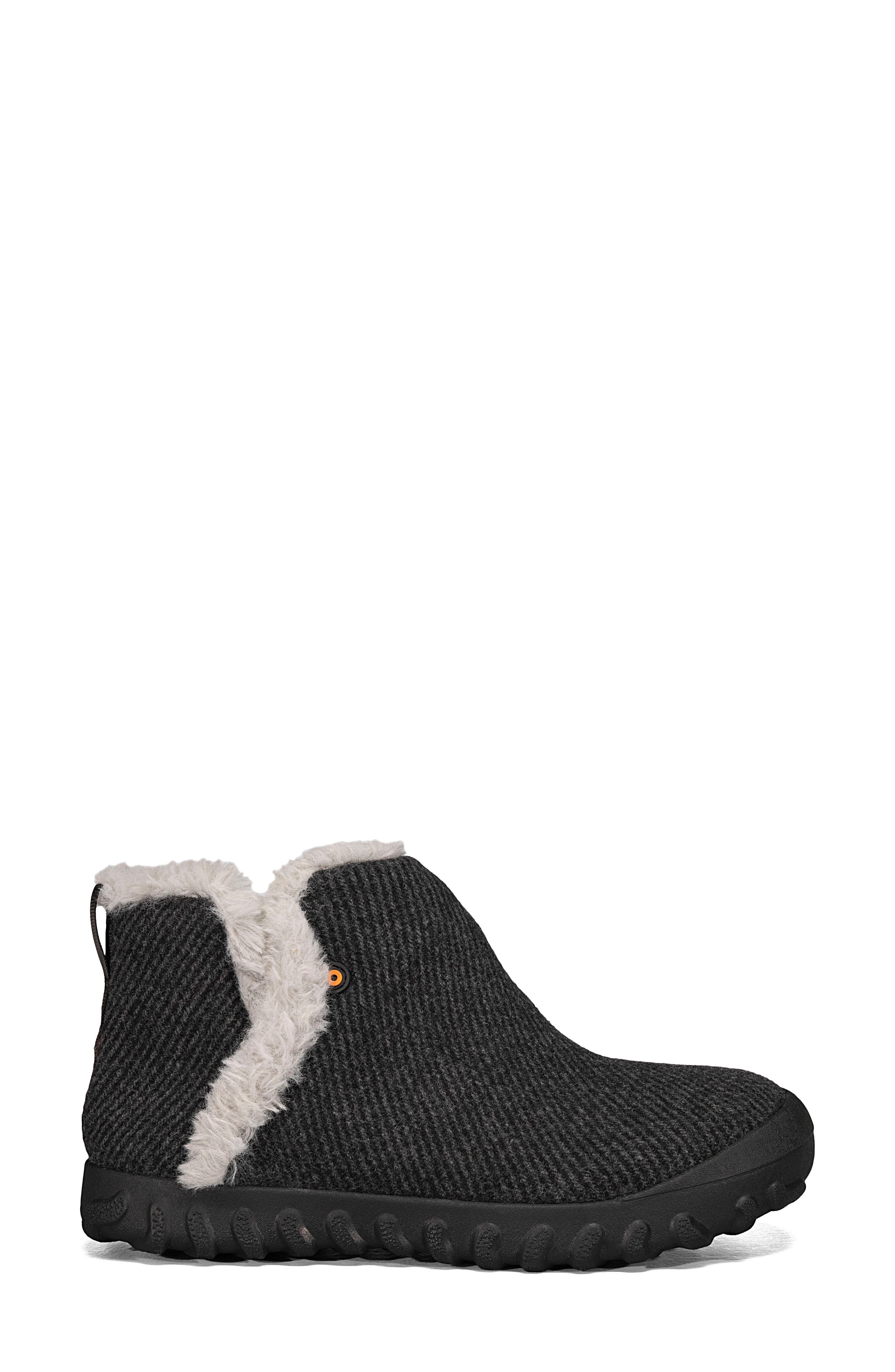 Bogs B-Moc Faux Fur Indoor/Outdoor Slipper, Alternate, color, 