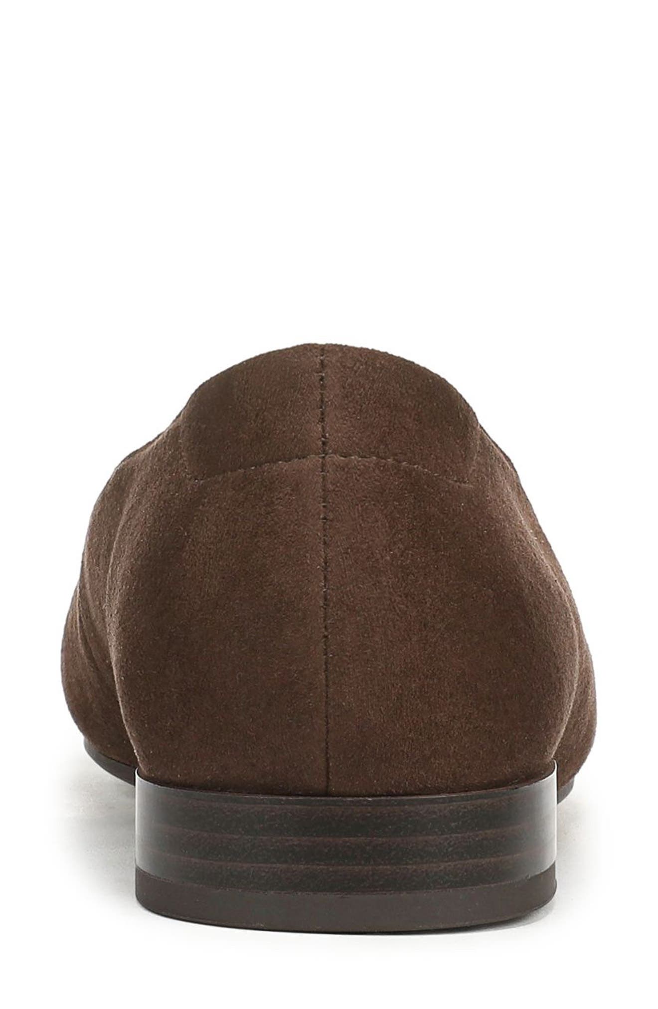 Dahlia Loafer - Wide Width Available, Alternate, color, CHOCOLATE BROWN MICROFIBER