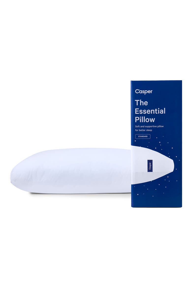 Essential Pillow, Alternate, color, WHITE