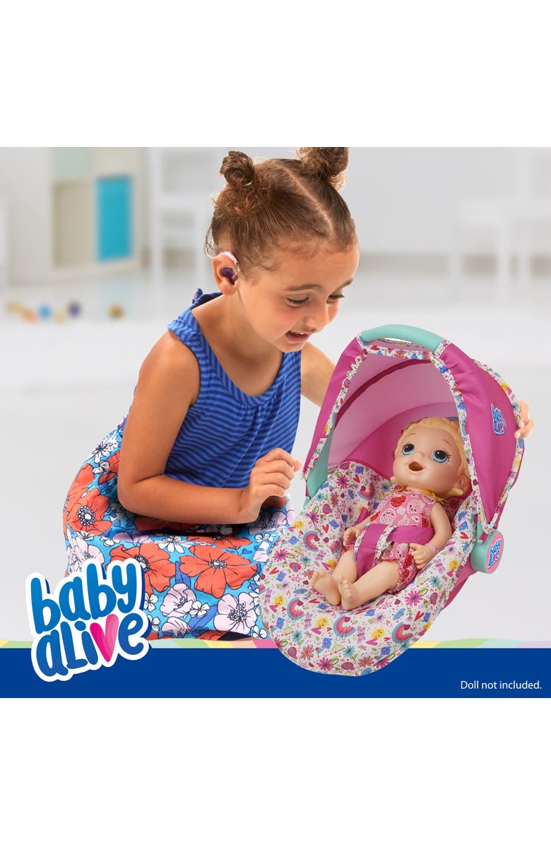 Baby Alive Deluxe Doll Car Seat, Alternate, color, Multicolored