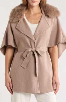 La Fiorentina Faux Fur Cape