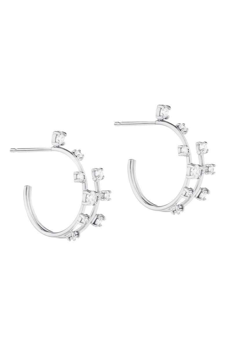 LANA Solo Double Illusion Diamond Hoop Earrings, Alternate, color,