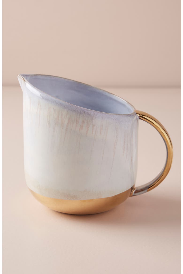 Anthropologie Karuma Small Pitcher, Alternate, color, OYSTER