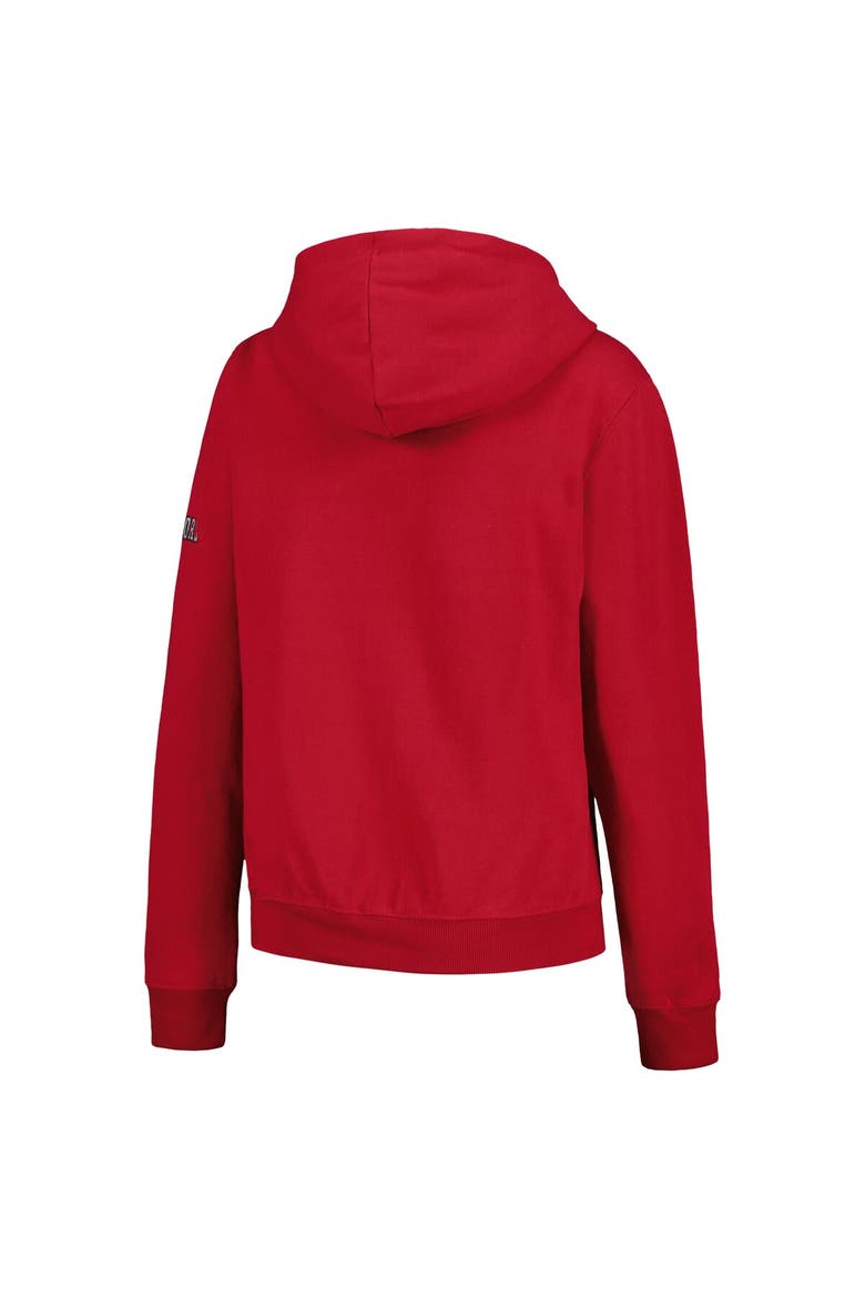 Women's Stadium Athletic Cardinal Iowa State Cyclones Big Logo Pullover Hoodie, Alternate, color, Cardinal
