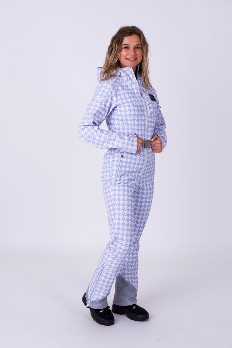 Chic Ski Suit - Houndstooth, Alternate, color, multi-colour