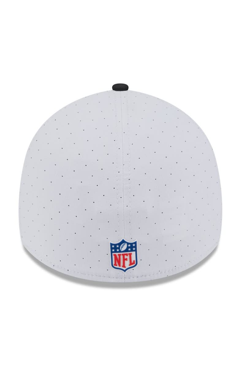 New Era Men's New Era White/Black Cincinnati Bengals 2025 NFL Training Camp 39THIRTY Flex Hat, Alternate, color, White