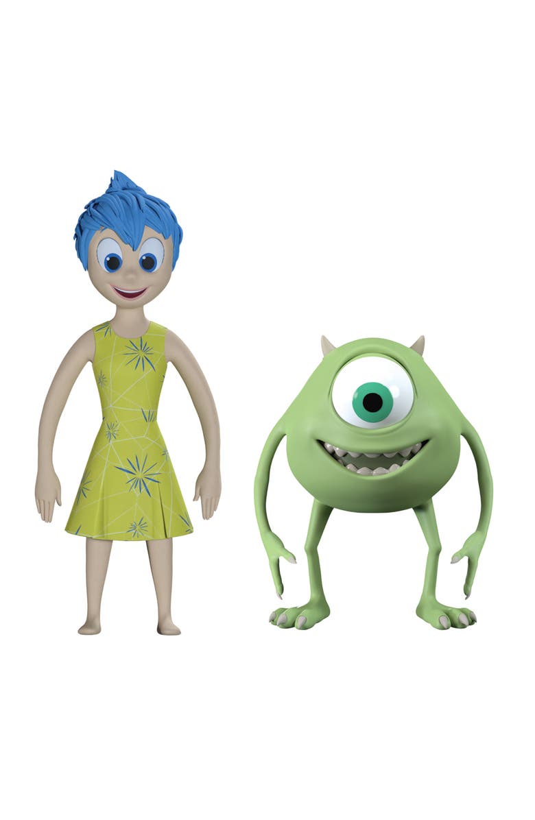 FleXfigs Pixar 4 Character Pack Articulated Action Figures, Alternate, color, Multicolored