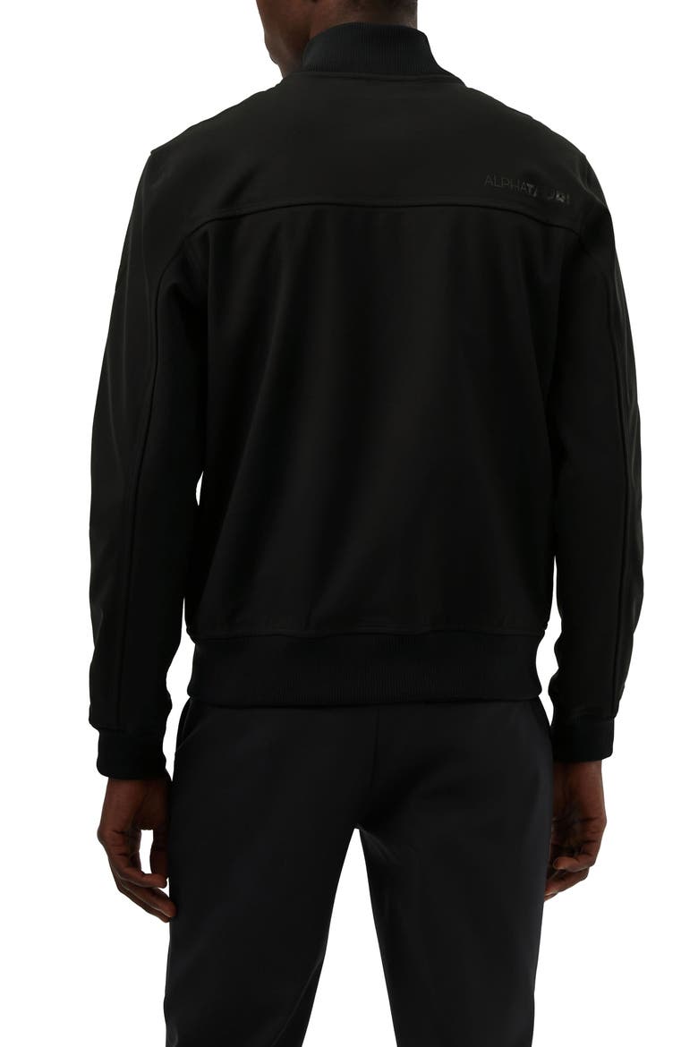 Taurobran® Waterproof Bomber Jacket, Alternate, color, BLACK