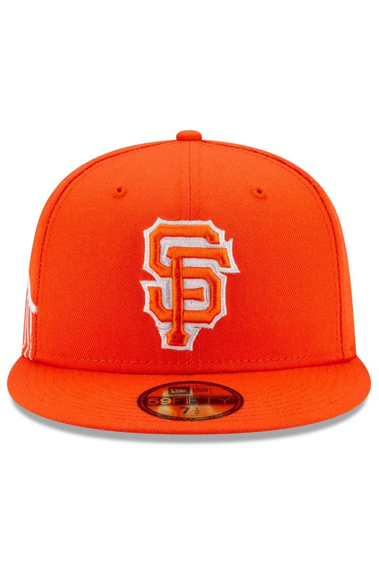Men's New Era Orange San Francisco Giants 2021 City Connect 59FIFTY Fitted Hat, Alternate, color, Orange