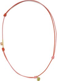 Lady Grey Crystal Knot Cubic Zirconia Necklace