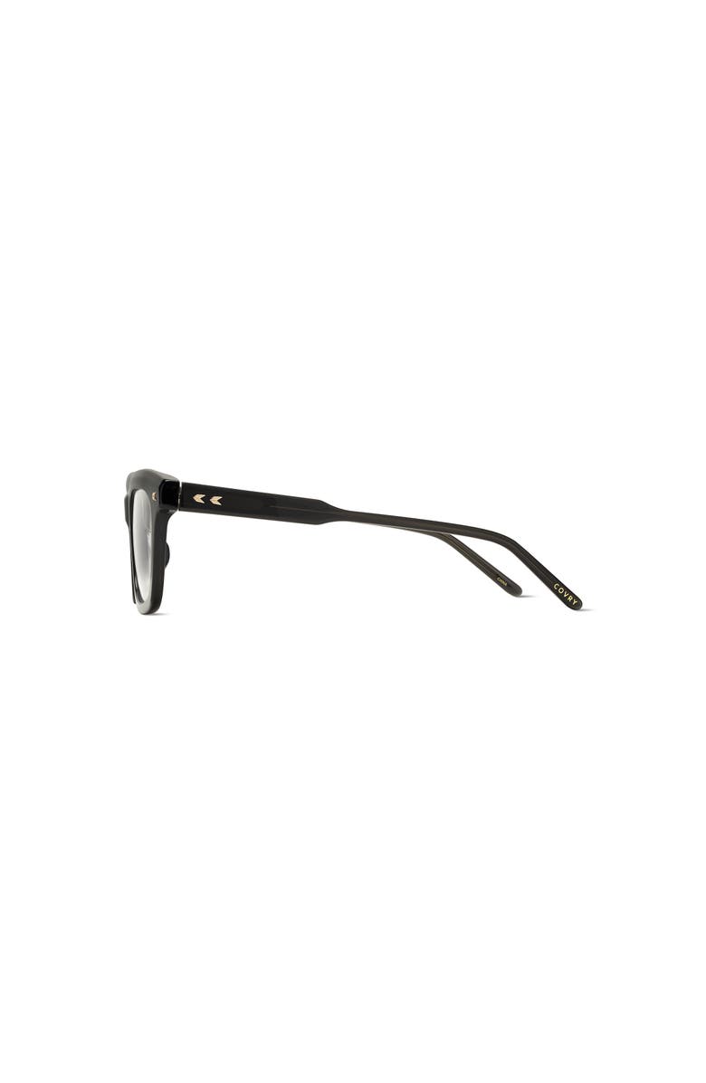COVRY Volan Blue Light Blocking Glasses, Alternate, color, Transparent Black