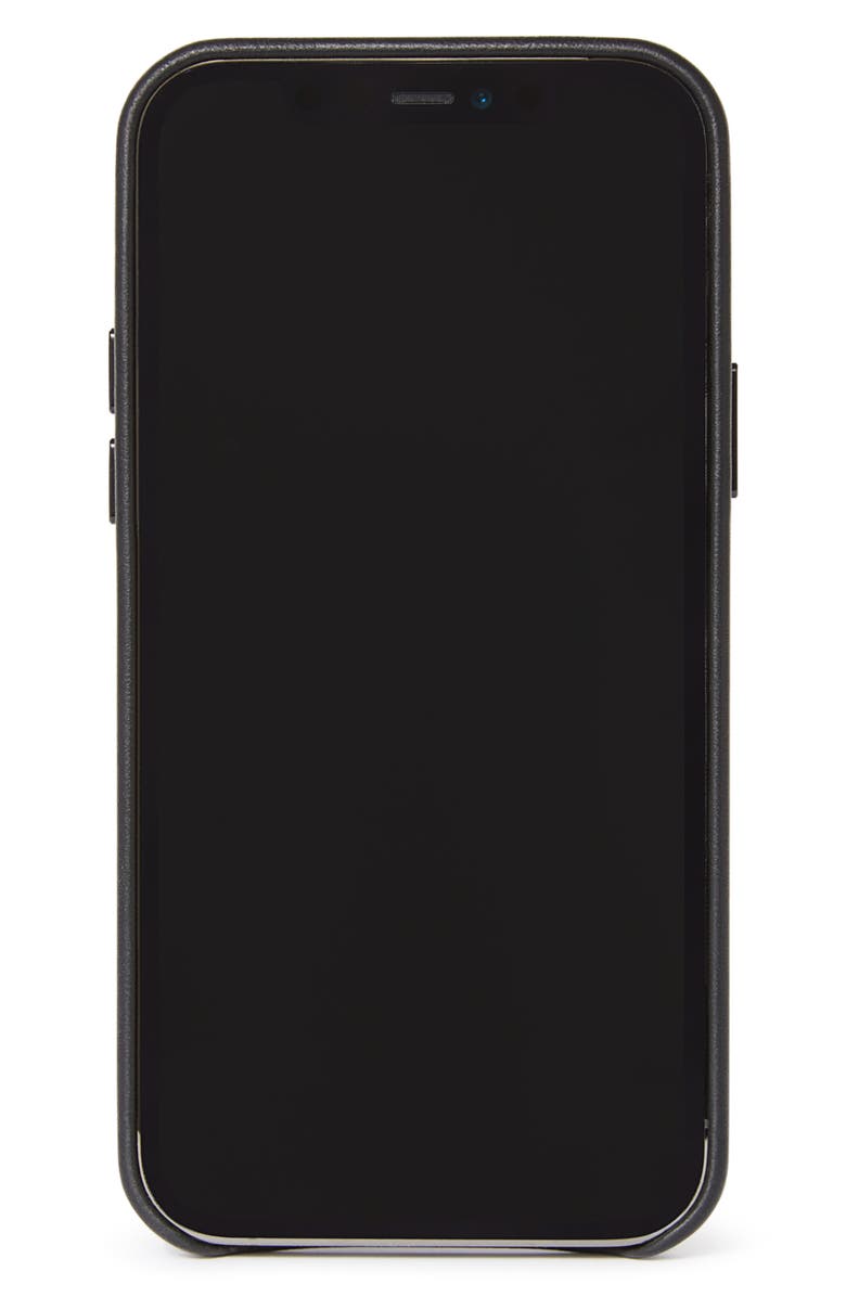 Decoded iPhone 12 Pro Max Leather Case, Alternate, color, 