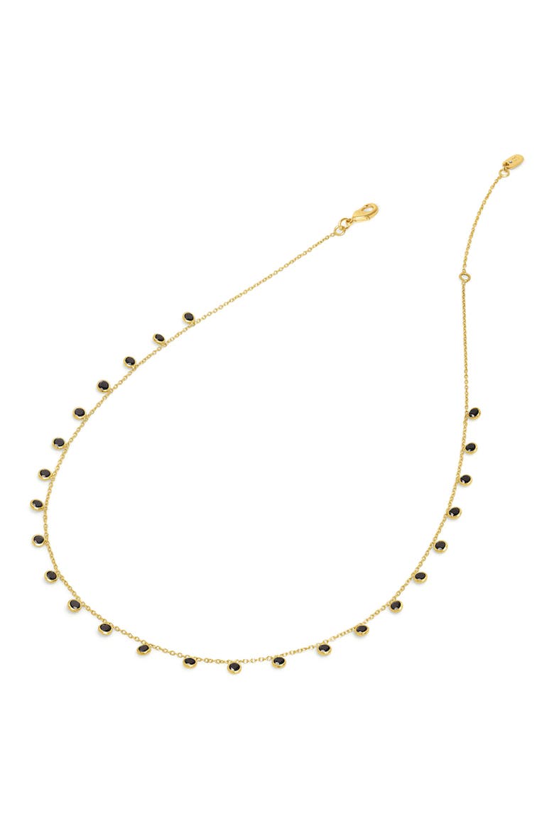 Orsay Charm Necklace, Alternate, color, BLACK CZ