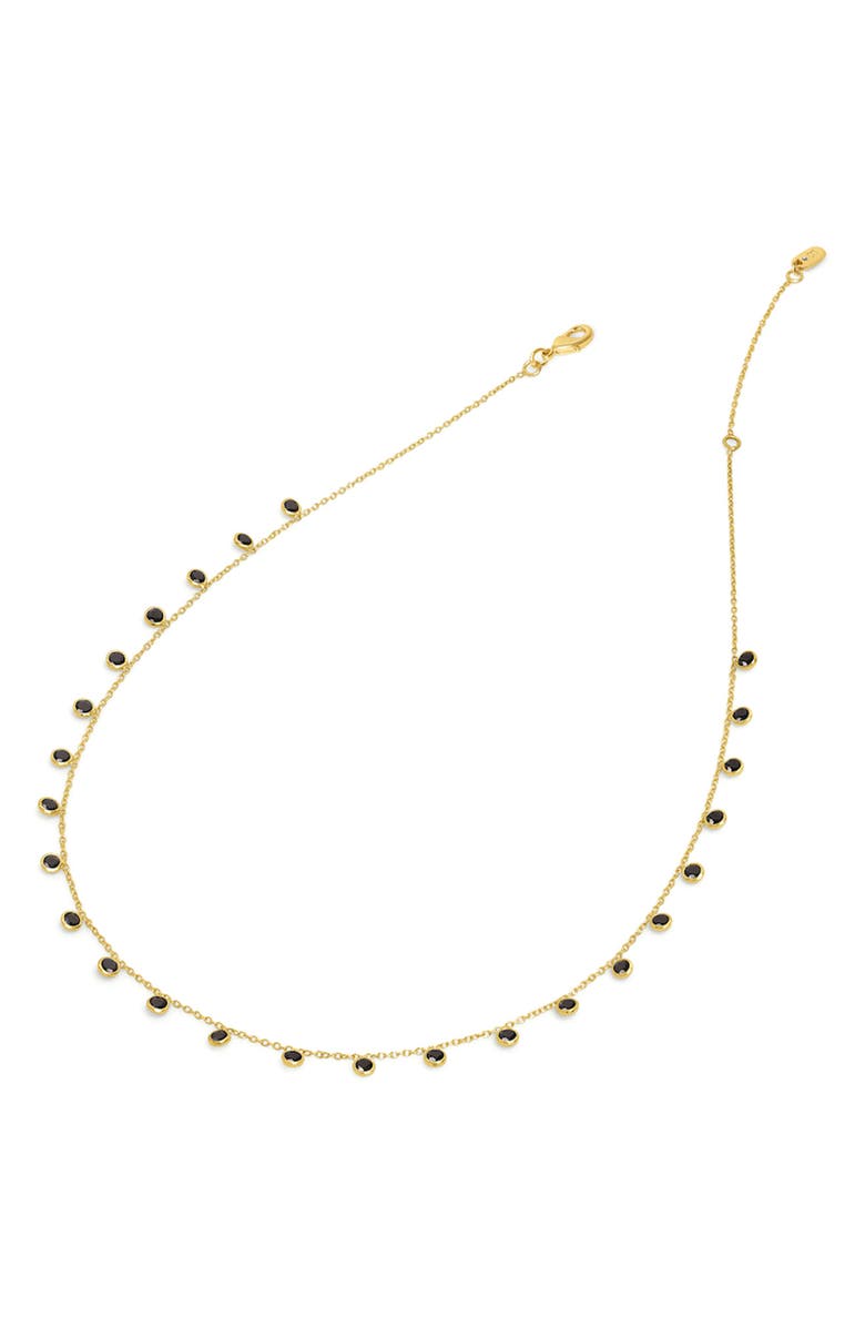 Dean Davidson Orsay Charm Necklace, Alternate, color, Black Cz