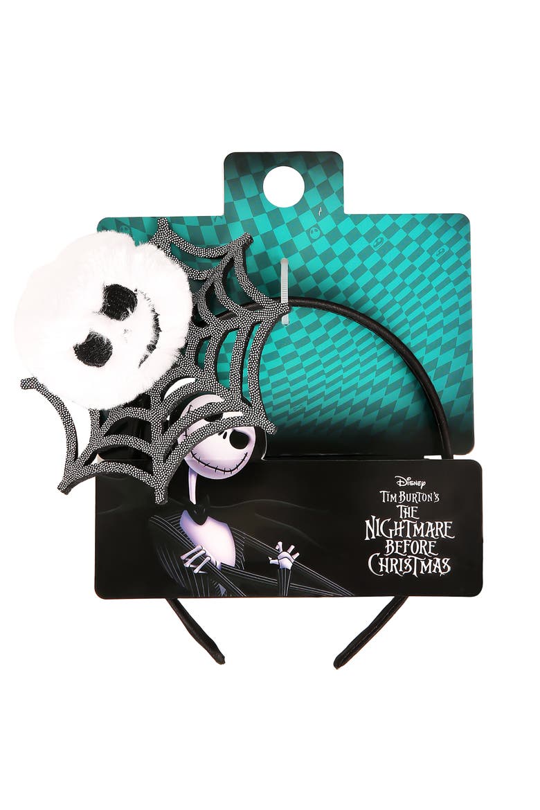 The Nightmare Before Christmas Headband, Alternate, color, Black