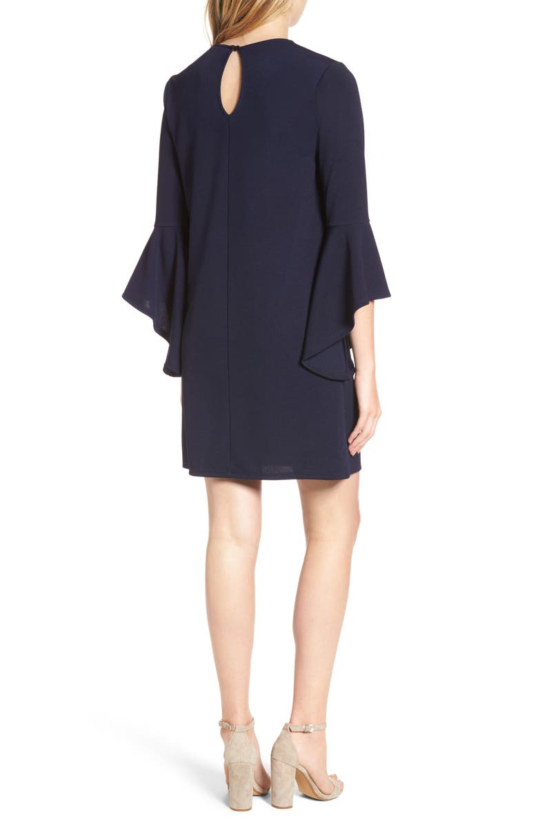 One Clothing Bell Sleeve Shift Dress, Alternate, color, 