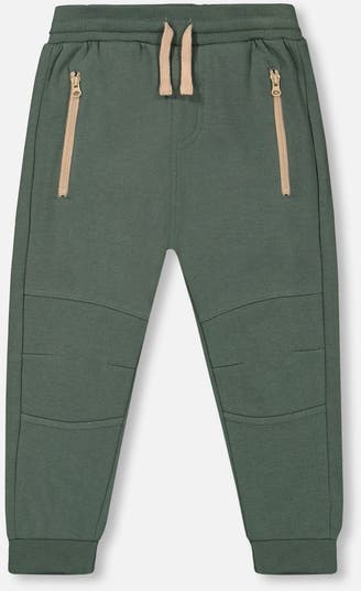 Fleece Sweatpants With Zip Pockets Forest Green Fleece Sweatpants With Zip Pockets Forest Green