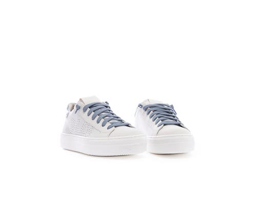 P448 Women's Thea Grey/ Silver Sneaker In Sky