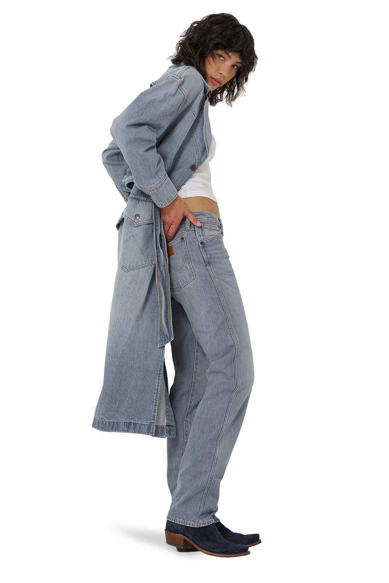 Cowboy Low Rise Straight Leg Jeans, Alternate, color, HAUTE HAZE