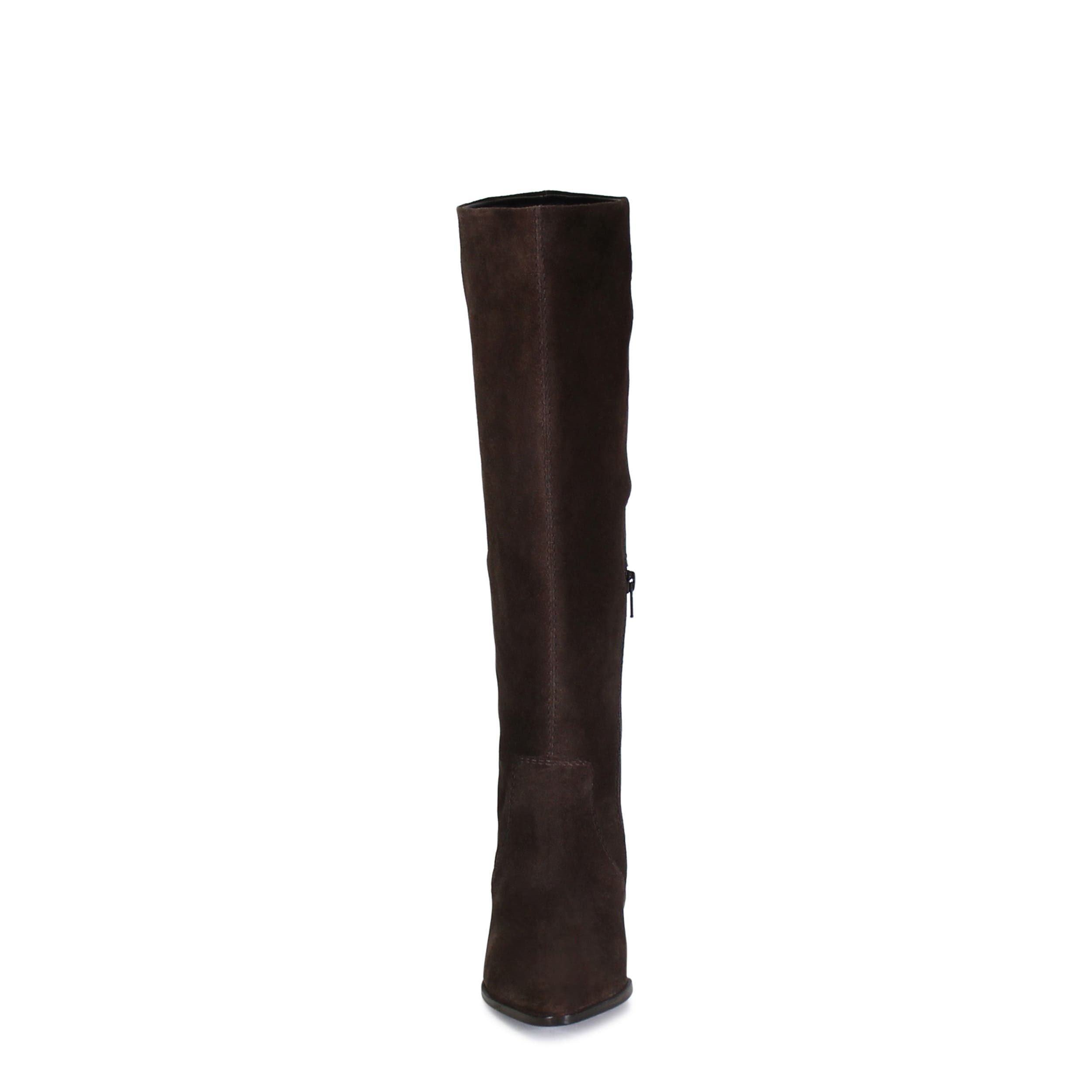 Diba True DIG ITAL Leather Sleek Tall Boot, Alternate, color, Dark Brown