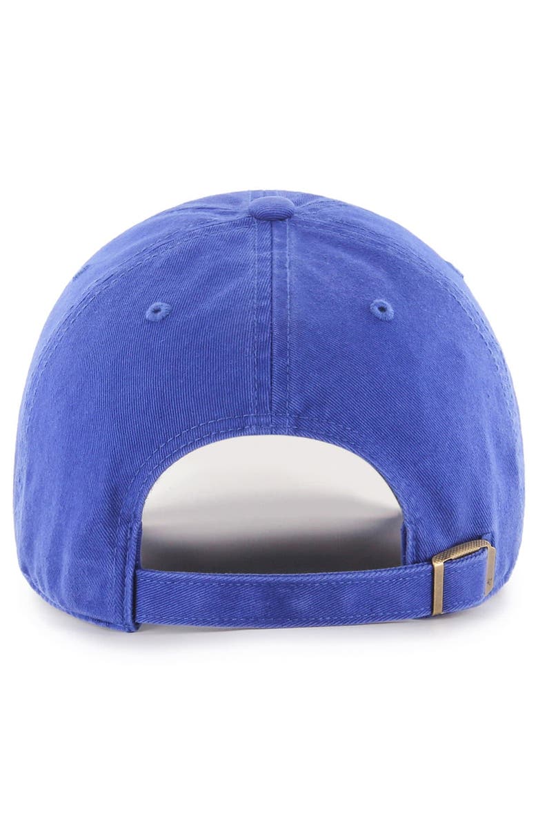 '47 Men's '47 Royal Los Angeles Dodgers 2023 NL West Division Champions Clean Up Adjustable Hat, Alternate, color, 