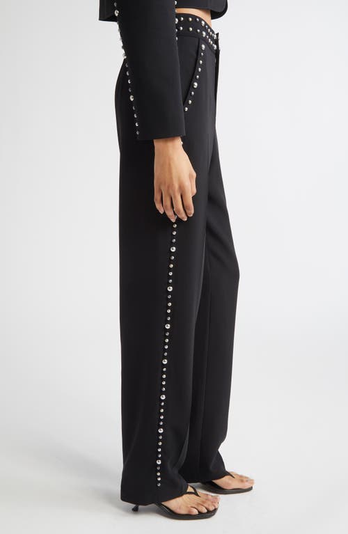 Cinq À Sept Cinq A Sept Olga Studded Pants In Black