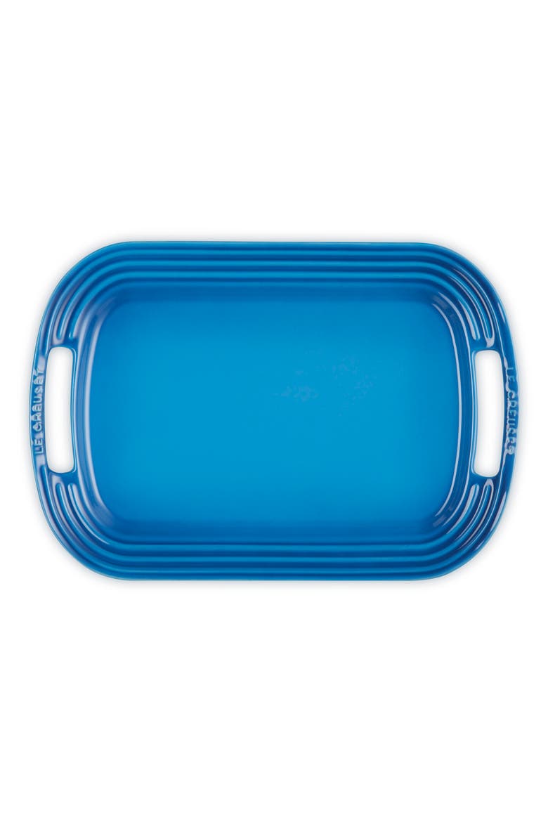 Stoneware Serving Platter, Alternate, color, MARSEILLE