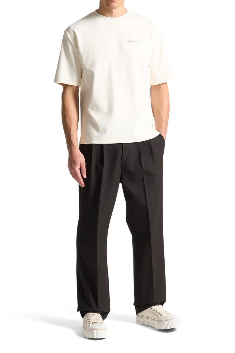 The Art Cotton T-Shirt, Alternate, color, Cream