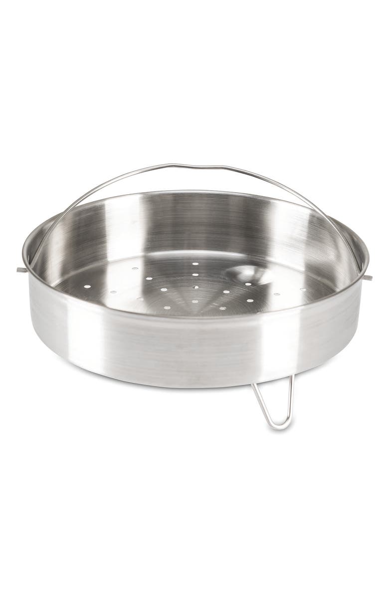 Viking Easy Lock Clamp 8-Quart Pressure Cooker with Steamer, Alternate, color, 