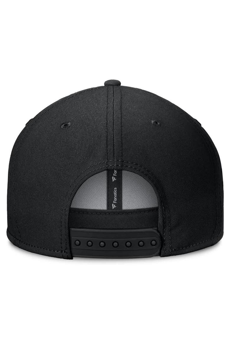 Men's Fanatics Black Boston Bruins Primary Logo Snapback Hat, Alternate, color, Black