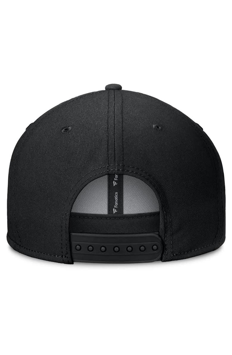 FANATICS Men's Fanatics Black Boston Bruins Primary Logo Snapback Hat, Alternate, color, Black