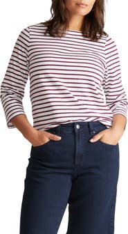 Universal Standard Belle Breton Stripe Top